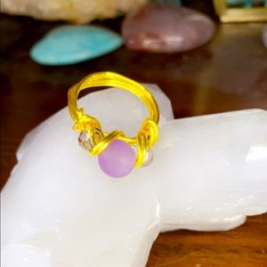Flourite ring